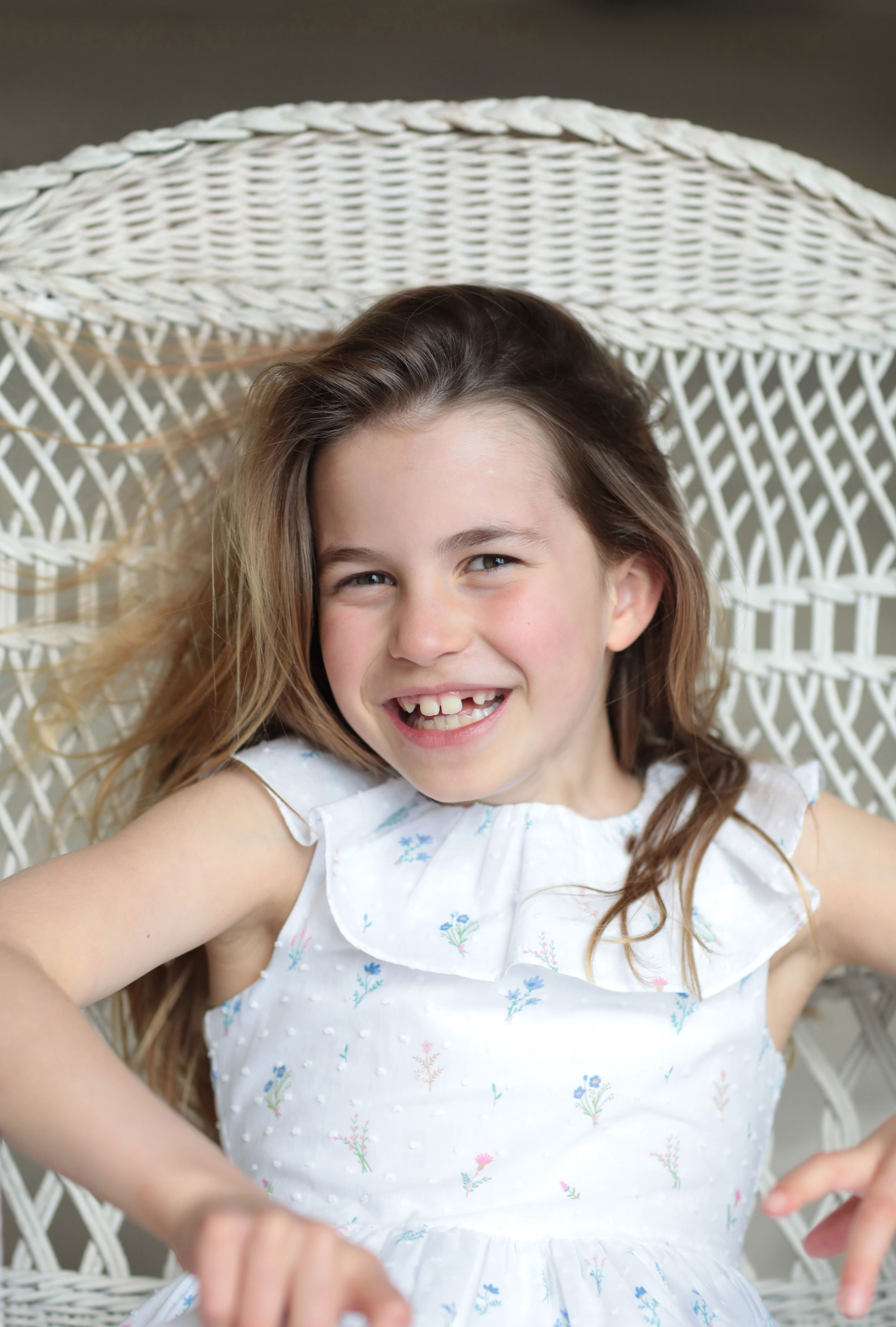 <p><span>Kensington Palace released this photo of Princess Charlotte of Wales to mark her 8th birthday on May 2, 2023. The portrait was taken by her mother, Princess Kate, in Windsor, England, the weekend before the young royal's birthday.</span></p>