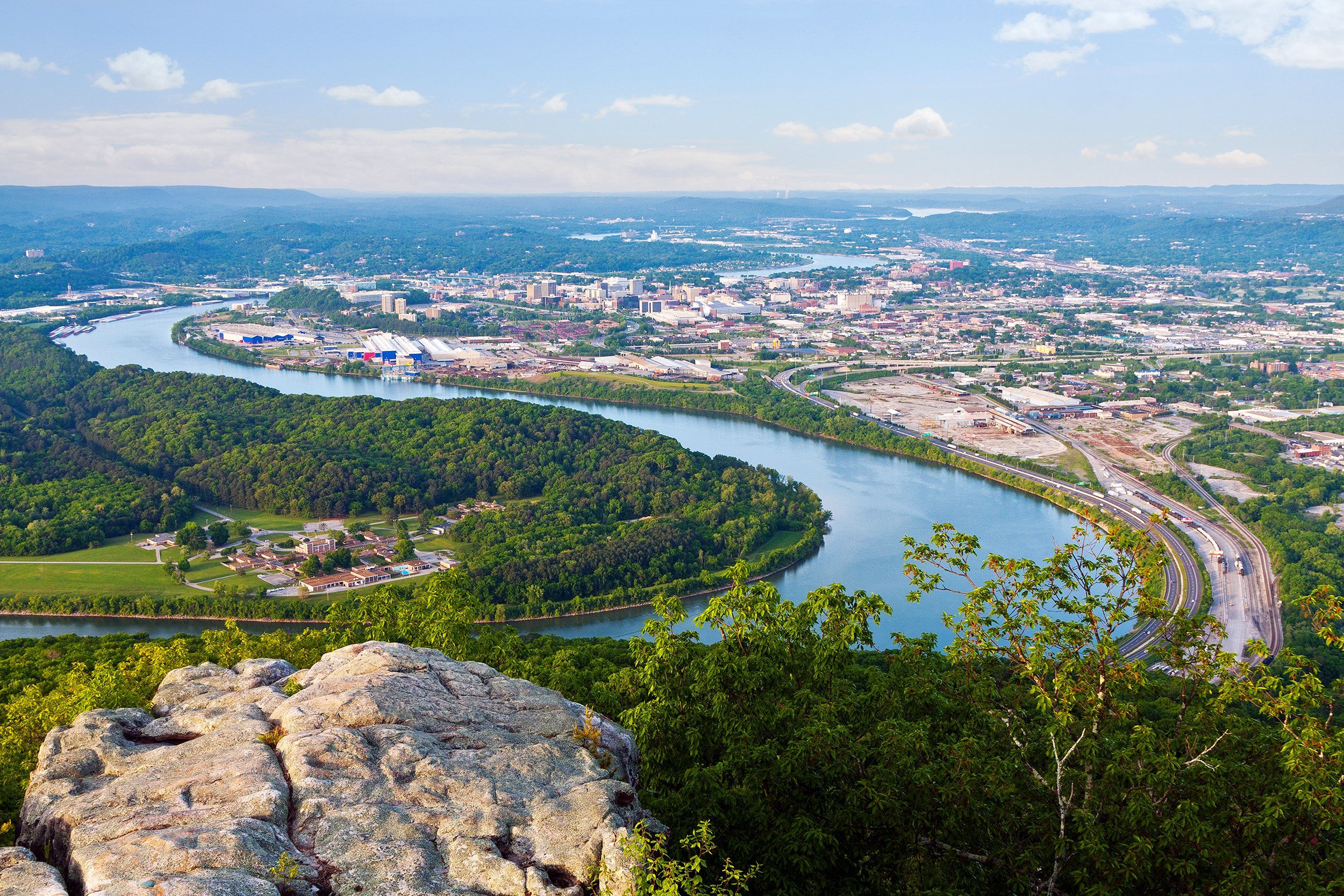 <p>Detach from technology and unwind by riding horses or with rock-climbing or hiking Lookout Mountain (there's also a train up). An under-the-radar destination that's experiencing a renaissance, Chattanooga also has great restaurants and bars to check out.</p>