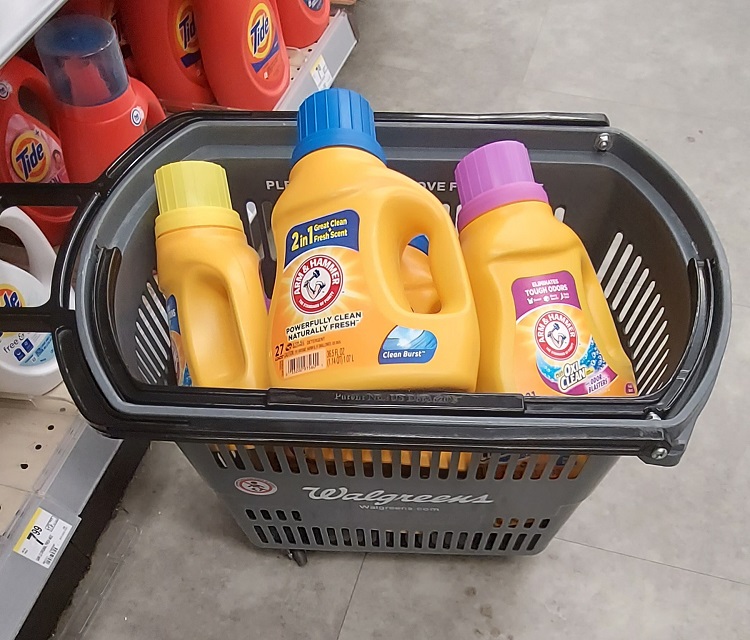 Arm & Hammer Detergent JUST 1.99 at Walgreens!