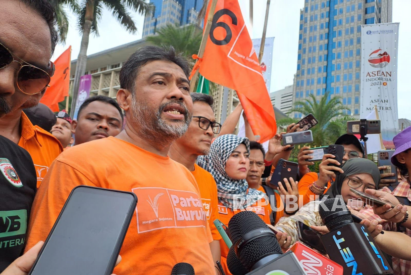 Demo May Day, Buruh Sampaikan Dua Tuntutan, Salah Satunya Hapus UU ...