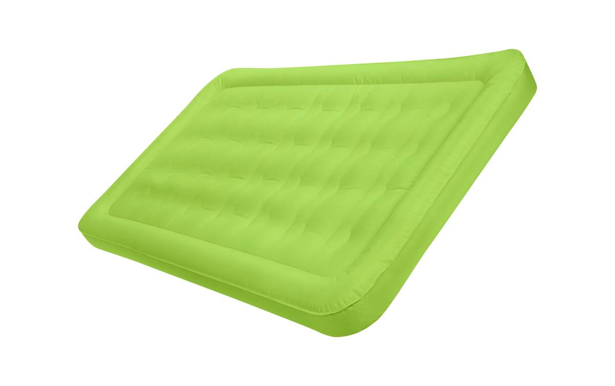 <p>Those who are taking a road trip over multiple days and don't want to spend money on a hotel should consider bringing an inflatable pool float to sleep on. These are portable and can easily fit in a tight space when they aren't blown up. Air mattresses are either too big to fit in a car or cost a lot more than an inflatable pool float.</p> <p>These can be found at stores such as Target and Costco, pool supply stores, or online. If you end up going swimming during your road trip you'll already have a raft with you as well!</p>