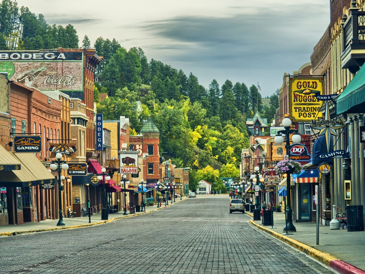 <p>Step back into the days of the Wild West and live the life of a real cowboy or cowgirl in historic and one-of-a-kind Deadwood. It's home to gold mines, old-timey saloons, a vintage steam engine and a mining museum. For food, it's steakhouse upon steakhouse — with a couple of steakhouses in between.</p><p><a class="body-btn-link" href="https://go.redirectingat.com?id=74968X1553576&url=https%3A%2F%2Fwww.tripadvisor.com%2FTourism-g54578-Deadwood_South_Dakota-Vacations.html&sref=https%3A%2F%2Fwww.goodhousekeeping.com%2Flife%2Ftravel%2Fg42815451%2Fbest-solo-travel-destinations-united-states%2F">Shop Now</a></p>
