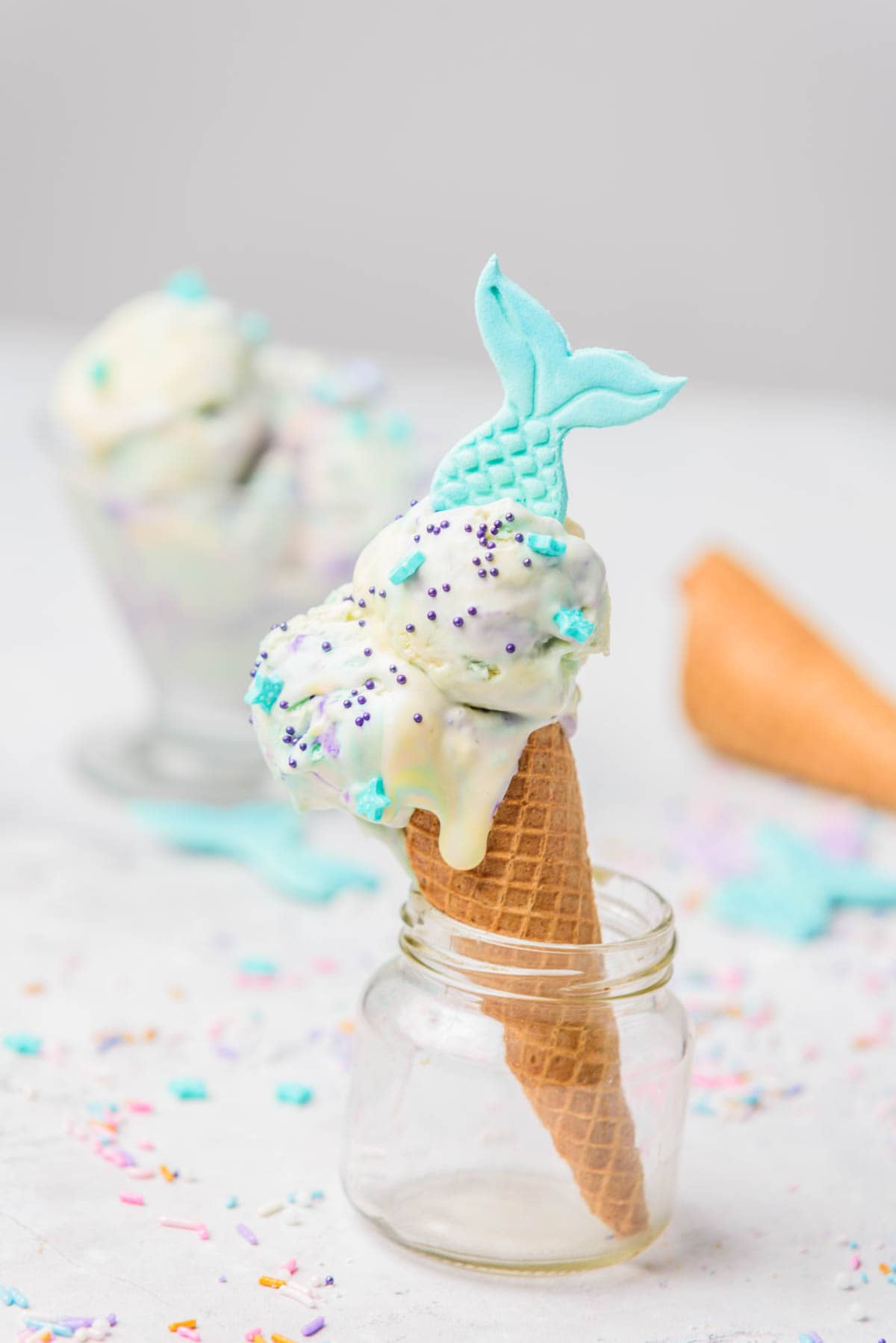 Mermaid Ice Cream No Churn