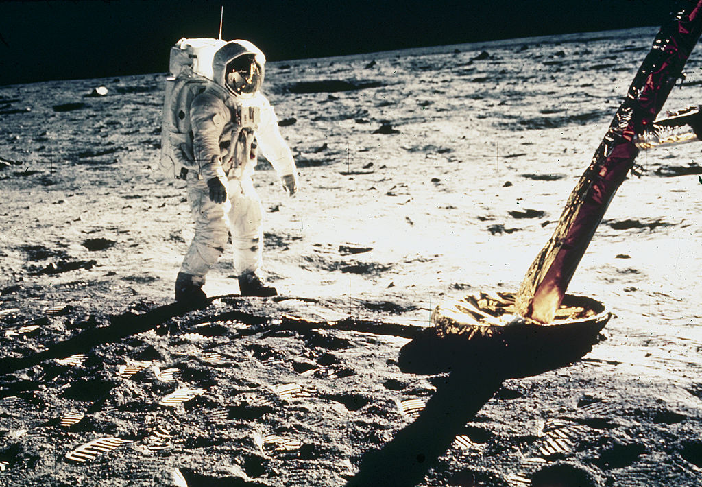 <p>On July 20, 1969, Neil Armstrong and Buzz Aldrin had been on the Moon's surface for three hours collecting rock samples. Climbing back into the Lunar Module to leave, Aldrin accidentally hit the circuit breaker switch with the backpack on his suit. The switch that was hit activated the aircraft's ascent engine so the Lunar Module could reach the Columbia to take them home. </p> <p>At this point, Aldrin and Armstrong didn't think that circuit breaker would no longer get them off the ground, and briefly feared they had been stranded. Already having disposed of most of their tools, Aldrin used a pen to activate the circuit breaker and trigger the ignition. </p>