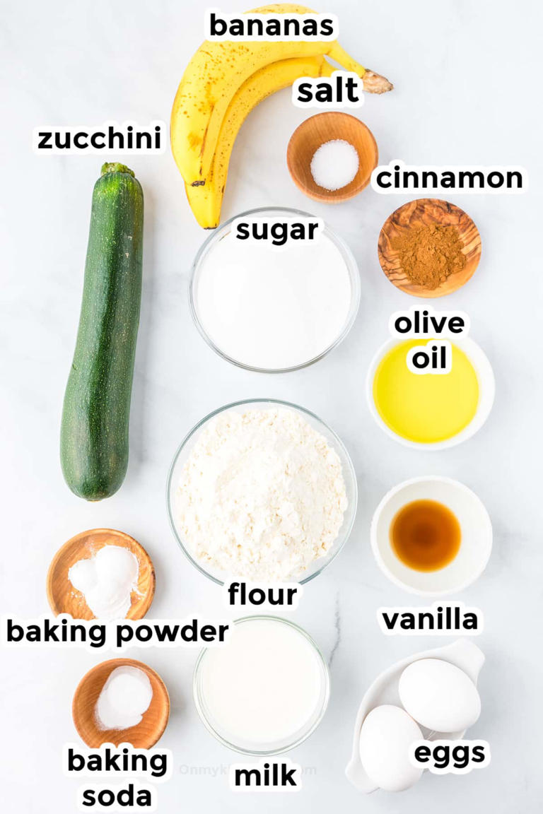 Easy Zucchini Banana Bread