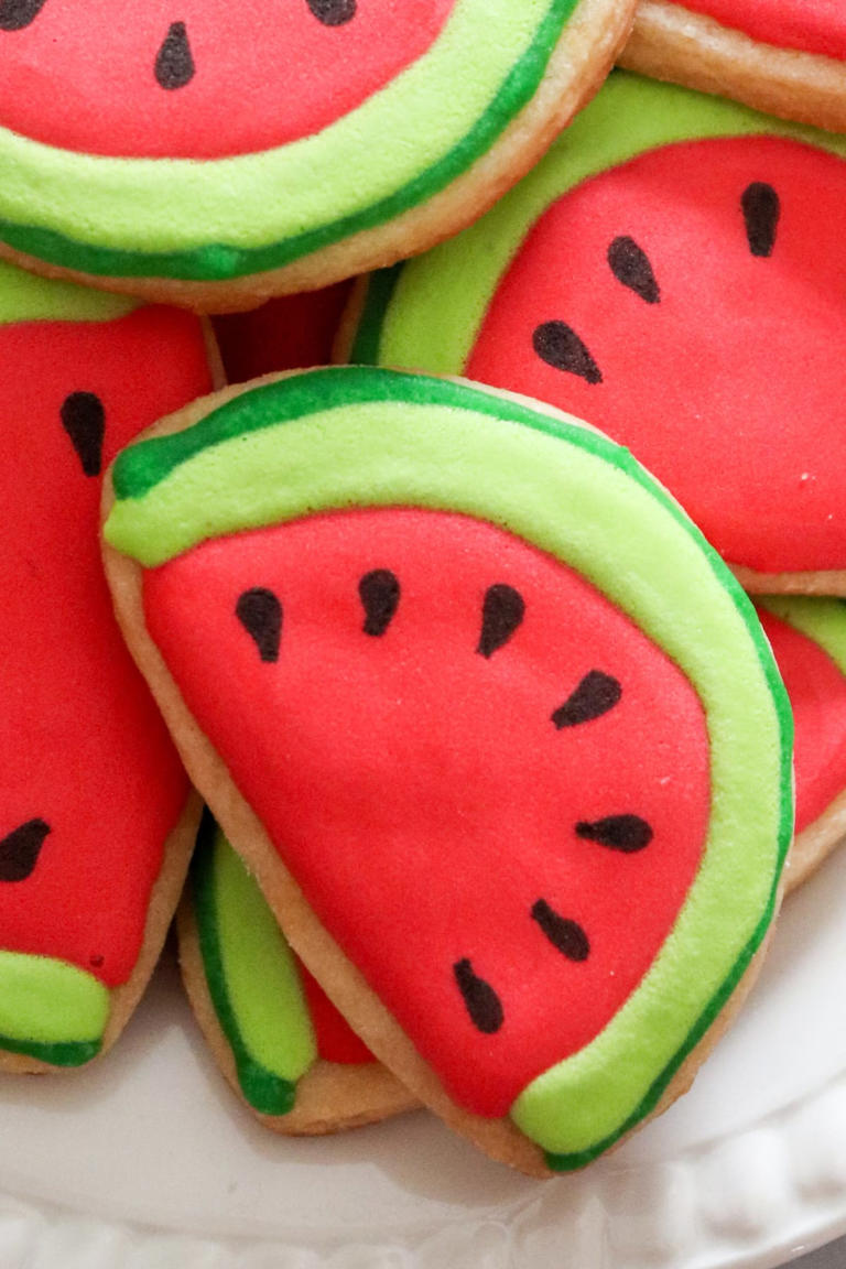 Watermelon Cookie Recipe