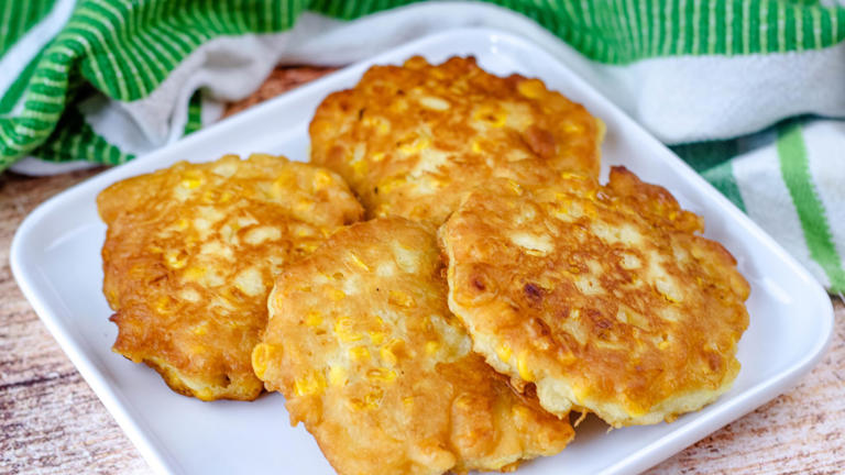 Slightly Sweet, These Old-fashioned Corn Fritters Are A Delicious ...