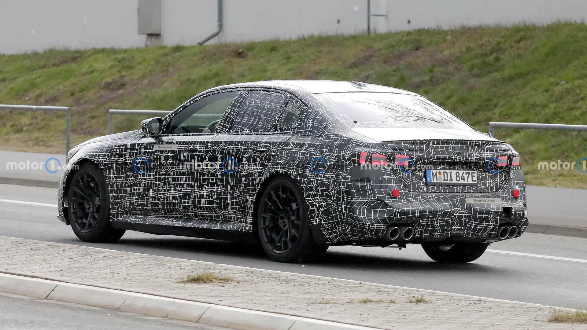 BMW M5 Spy Photos