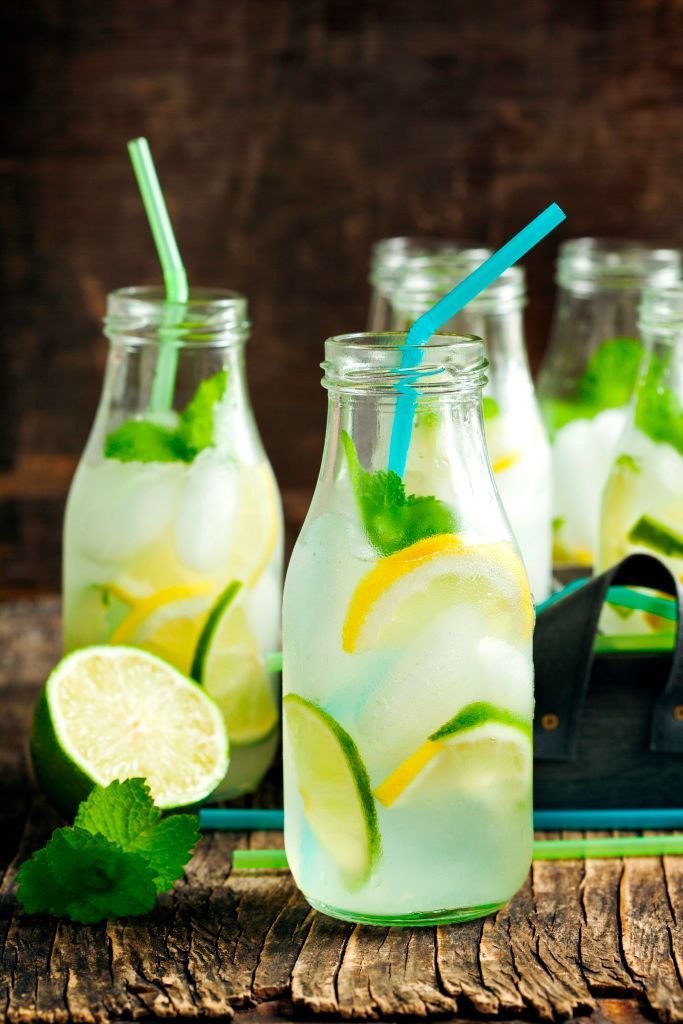 <p>No boring water here. Add thinly sliced lemons and a few mint sprigs to a glass of seltzer, and you’ll have a simple yet refreshing drink that takes mere seconds to make. </p><p>Get the recipe for Glow Water from <a href="https://www.delish.com/cooking/recipe-ideas/recipes/a54179/glow-water-recipe/">Delish</a>. </p>