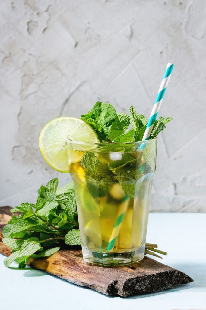 <p>If you’re looking for an iced tea with a bit of a zing, try this minty version. Our favorite part is that it can be made with various tea types. For those who want to cut back on caffeine, we recommend either camomile or ginger tea.</p><p>Get the recipe for Minty Iced Tea from <a href="https://www.delish.com/cooking/recipe-ideas/recipes/a28462/minty-iced-tea/">Delish</a>.</p>