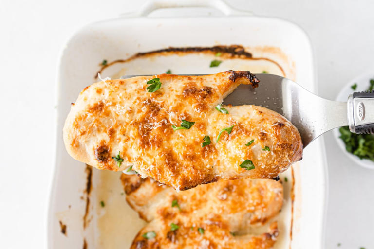 Parmesan Crusted Chicken with Mayo
