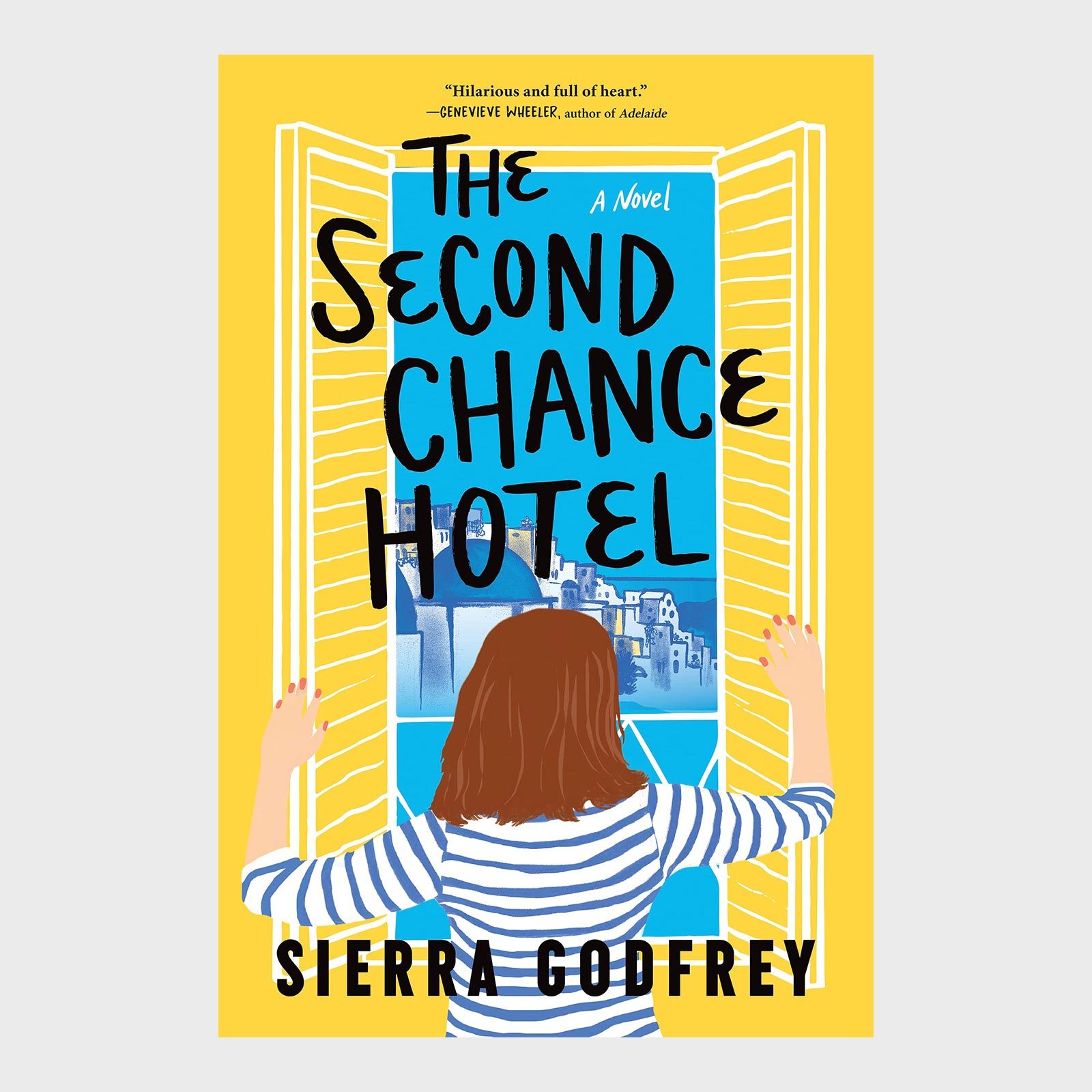 <h3><em>The Second Chance Hotel </em>by Sierra Godfrey</h3> <p><strong>Setting:</strong> The fictional Greek island of Astori</p> <p>After getting fired from her corporate job and skipping out on her best friend's wedding, Amelia Lang needs a major life do-over. She's well aware of it, but she didn't expect it to come in the form of inheriting a hotel on a small Greek island. She also didn't expect to be physically attracted to one of the guests. <a href="https://www.amazon.com/Second-Chance-Hotel-Novel/dp/1728284562" rel="noopener noreferrer"><em>The Second Chance Hotel</em></a> (September 2023) is a lighthearted <a href="https://www.rd.com/list/best-romance-novels-of-all-time/" rel="noopener noreferrer">romance</a> at heart. It's also a great travel book, thanks to its incredible descriptions of Greek island living, from the sun-ripened olives to the delicious gulps of sea air.</p> <p class="listicle-page__cta-button-shop"><a class="shop-btn" href="https://www.amazon.com/Second-Chance-Hotel-Novel/dp/1728284562">Shop Now</a></p>