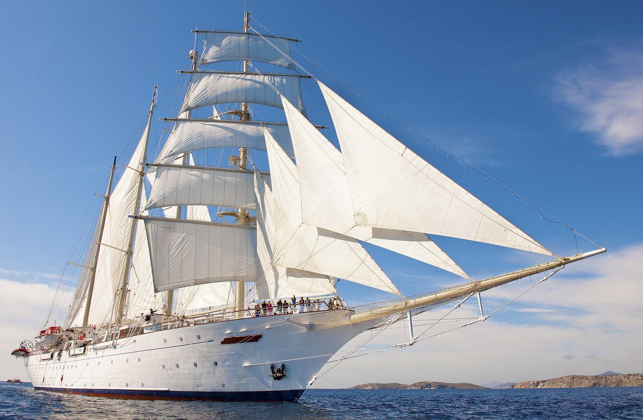 <h3 class=""><strong>Star Clippers</strong></h3> <p>These <a href="https://www.tripadvisor.com/Cruise_Review-d15691849-Reviews-Star_Clipper" rel="noopener">classic clipper ships</a> have sails that aren't just for show—they are actually powered by the wind whenever possible! When it's time to sail away to a new island, the ceremonious hoisting of the sails, which is accompanied by the epic strains of "Conquest of Paradise" from the movie <em>1492, </em>is a truly breathtaking sight to behold. And here's an <a href="https://www.rd.com/list/interesting-facts/">interesting fact</a>: Star Clippers holds the Guinness World Record as the world's largest full-rigged sailing ship. The five-masted vessel is a beauty and a throwback to another era of seafaring. While the big ships may have ziplines and ice-skating rinks, on a Star Clippers cruise you can lounge in a net suspended high above the sea and kayak or stand-up paddleboard off the marina platform at the rear of the ship.</p> <p><strong>Pros:</strong></p> <ul> <li>A working sailing ship that transports you to another era</li> <li class="">Sailings start and end in the Caribbean</li> <li class="">Access to small islands like St. Lucia and Martinique and Virgin Gorda</li> <li>"Treasure Island" itinerary visits a host of small, intriguing Caribbean islands that you won't get to experience on the bigger cruise ships</li> </ul> <p><strong>Cons:</strong></p> <ul> <li class="">Pirates don't mind the rough seas on a sailboat, but you might on a Star Clippers cruise</li> <li class="">Pirates also don't need a lot of entertainment options on board, so don't expect Broadway productions on these ships</li> </ul> <p class="listicle-page__cta-button-shop"><a class="shop-btn" href="https://www.tripadvisor.com/Cruise_Review-d15691849-Reviews-Star_Clipper">Book Now</a></p>