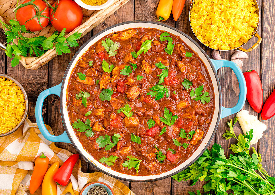 <p>An easy-to-prepare chicken madras curry is the perfect comfort food for cold weather, thanks to its warming and spicy Indian flavors. This authentic dish combines tender chicken with aromatic spices, making it a quick and easy dinner recipe that’s sure to become a household favorite.<br><strong>Get the Recipe: <a href="https://xoxobella.com/easy-chicken-madras-curry/?utm_source=msn&utm_medium=page&utm_campaign=msn" rel="noreferrer noopener follow">Easy Chicken Madras Curry</a></strong></p>