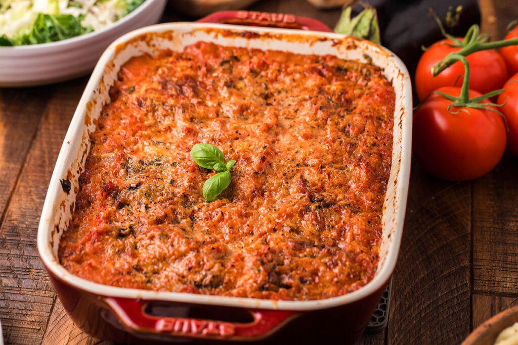 <p>Try this authentic Italian recipe for eggplant parmigiana, which is a comfort food favorite. Baked with a flavorful tomato and vodka sauce, this delicious vegetarian dinner idea is a hearty and satisfying meal bursting with tasty flavors.<br><strong>Get the Recipe:</strong> <a href="https://xoxobella.com/italian-eggplant-parmigiana-with-vodka-sauce/?utm_source=msn&utm_medium=page&utm_campaign=msn" rel="noreferrer noopener follow"><strong>Eggplant Parmigiana with Vodka Sauce</strong></a></p>