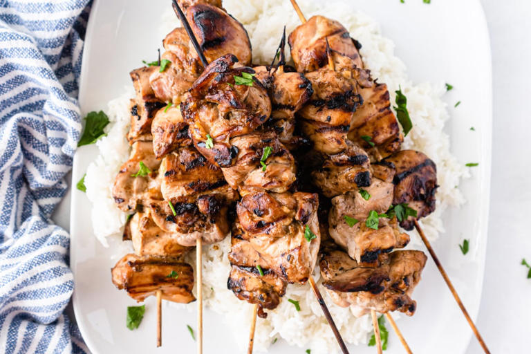 Chinese Chicken on a Stick Recipe