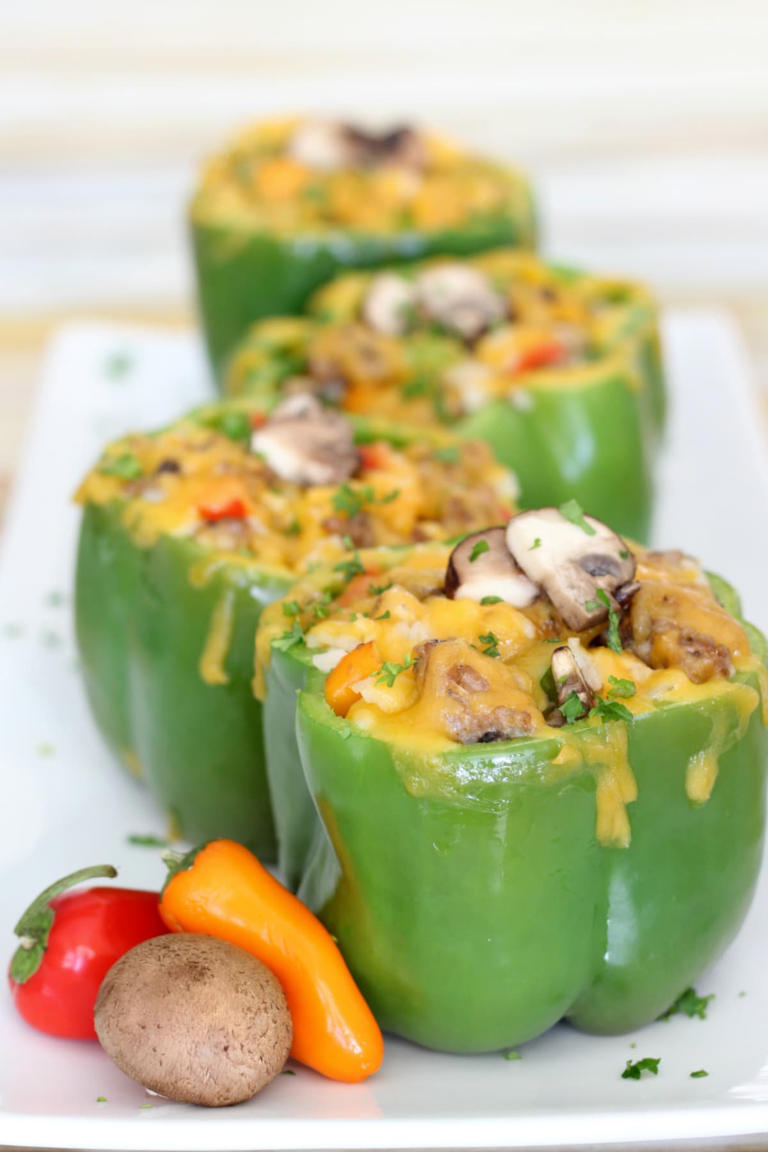 Easy Sausage Stuffed Peppers Recipe