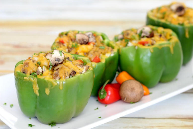 Easy Sausage Stuffed Peppers Recipe