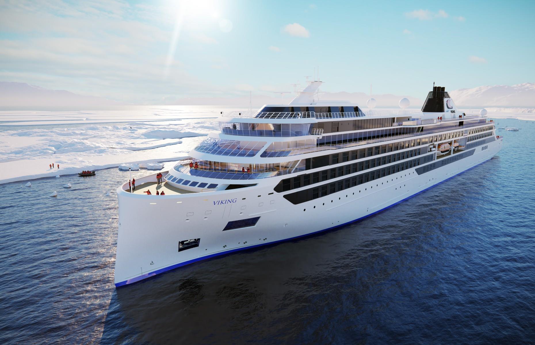 <p>The new Polar Class <a href="https://www.vikingcruises.com/expeditions/ships/viking-expedition-ships.html">Viking Octantis</a> is imagined by the same interior designers, nautical architects and engineers who designed the cruise line’s longships and ocean ships. An integrated bow creates a longer waterline for the ship, featuring the company’s signature Scandinavian influence. Each stateroom has a Nordic-style balcony and a sunroom, while floor-to-ceiling, distortion-free glass allows guests to take in the views and keep the elements out. The top of the panoramic glass lowers to transform the stateroom into a sheltered lookout.</p>