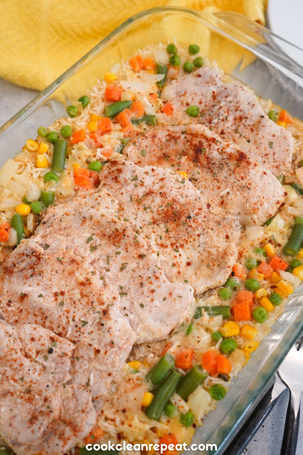 Pork Chop One Pan Dinner