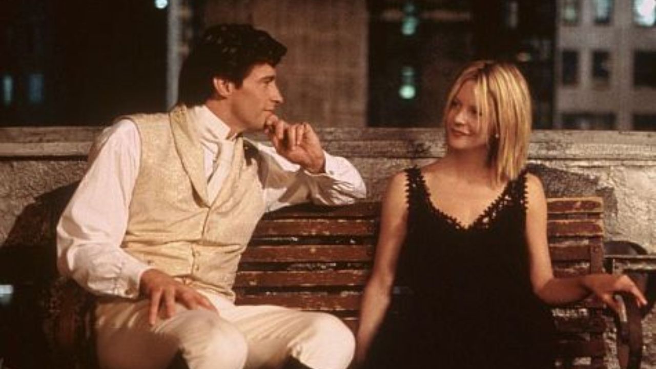 <p>                     A New York advertising executive (Meg Ryan) is at first befuddled by, but soon finds herself falling for a gentleman (Hugh Jackman) who has been magically transported from the 19th Century to the present day.                   </p>                                      <p>                     <strong>Why it’s a good option for rom-com fans:</strong> Before James Mangold directed Jackman as Wolverine in two films, he directed him as an English duke out of time in one of the best Meg Ryan movies: the fun romantic fantasy, <em>Kate & Leopold</em>.                   </p>