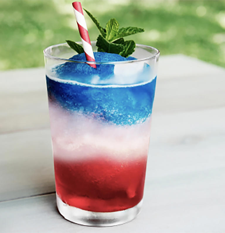 Boozy Adult Bomb Pop Cocktail Recipe