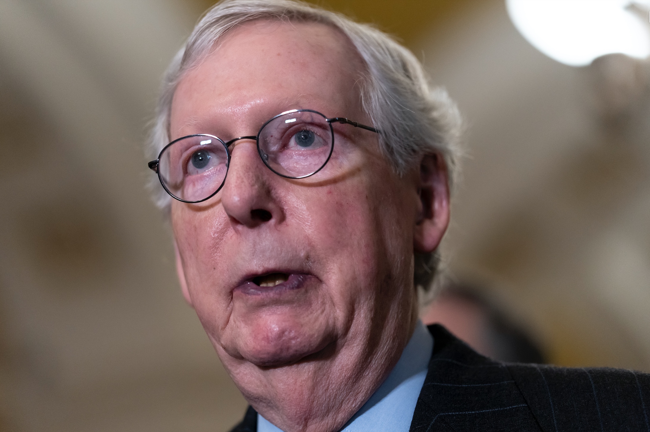 McConnell Backing Down To Trump On Border Deal Leaves Senate ...