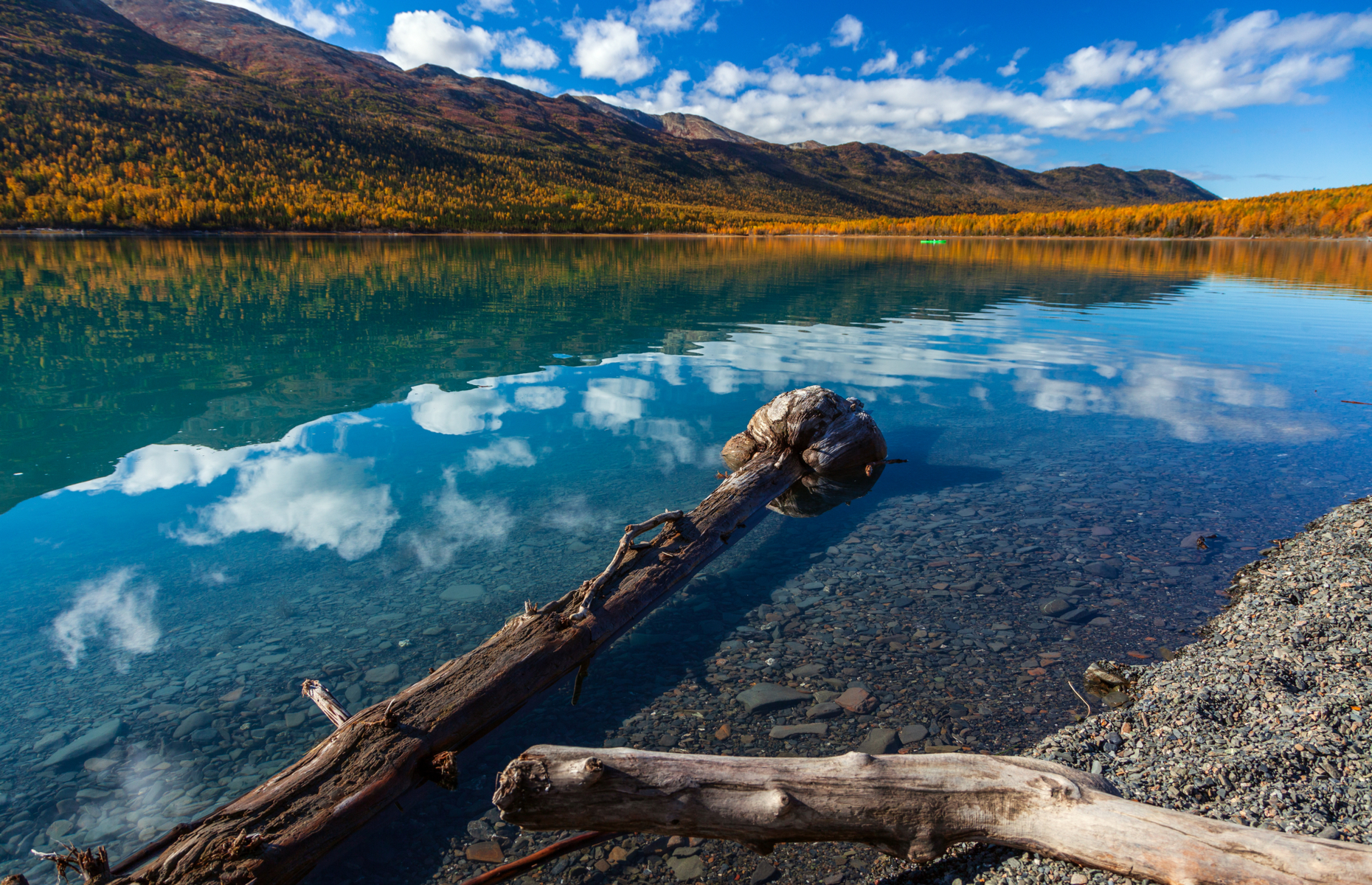<p class="p1"><span>Seeing as though it’s by far the biggest state, it should come as no surprise that Alaska is full of hidden gems, but perhaps the best-kept secret is the stunning glacial <a href="https://www.anchorage.net/discover/the-chugach/eklutna-lake/" rel="noreferrer noopener"><span>Eklutna Lake</span></a>, located just outside of Anchorage and popular among locals for its stunning views and miles of scenic trails that allow you to explore the Alaskan wilderness up close. </span></p>