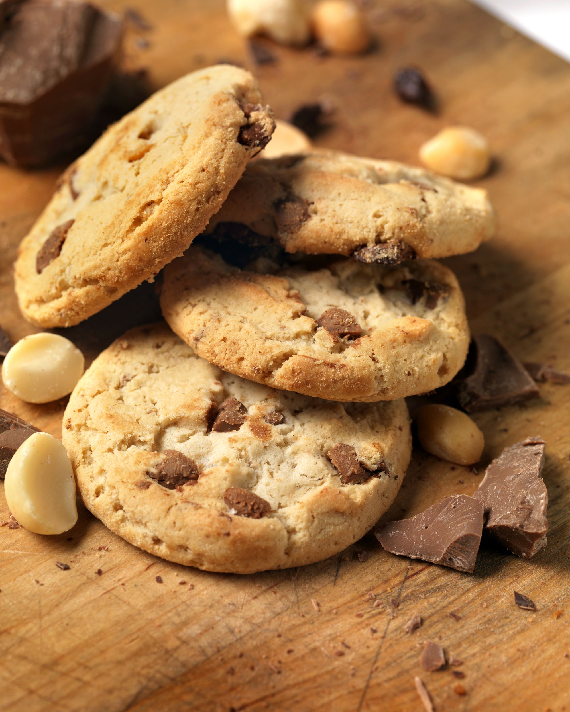 <p>Give chocolate chip cookies a boost of protein and flavor from macadamia nuts. They combine seamlessly with semisweet chocolate and the traditional dough base. Feel free to double up and include another type of nut or just <a href="https://blog.cheapism.com/common-substitutes-cooking-and-baking-ingredients/">substitute a favorite</a> into this treat — but if the nuts are salted, consider skipping the salt used in the batter.</p><p><b>Recipe:</b> <a href="https://www.allrecipes.com/recipe/11026/macadamia-nut-chocolate-chip-cookies/">Allrecipes</a></p>