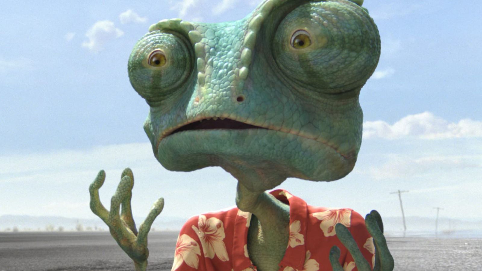 <p><em>Rango</em> is one movie with an excellent plot and stunning visuals. It is about the adventures of a chameleon, the sheriff of a wild town. The film contains clever references and witty dialogue, and the animation is top-notch.</p>