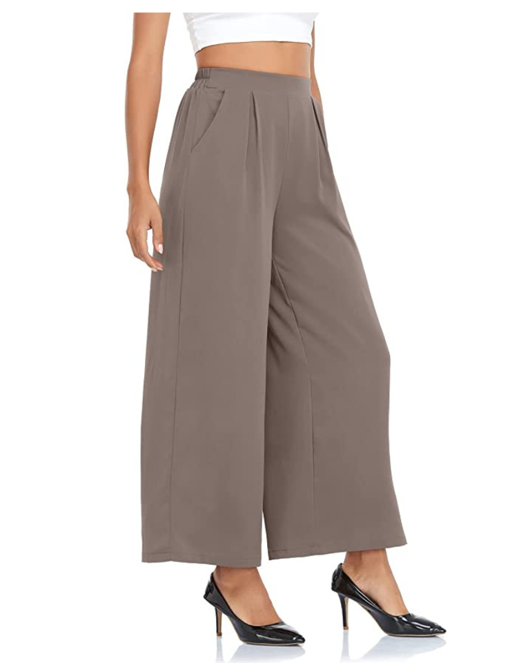 Affordable Wide Leg Trousers You Can Get from Amazon
