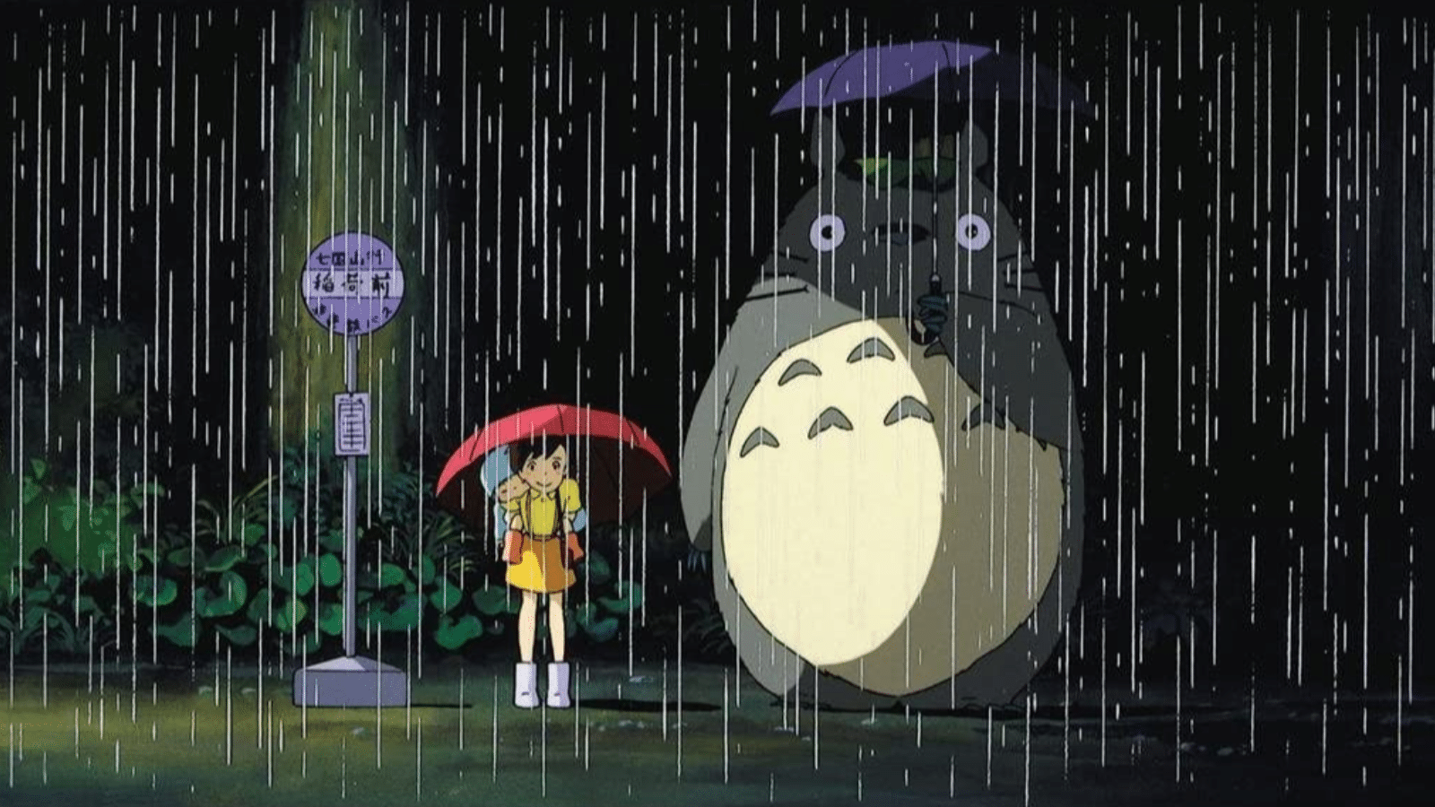 <p><em>My Neighbor Totoro</em> is a film about two sisters who move to the countryside with their father. As they explore their new home, they encounter magical creatures who keep them company while in the town.</p> <p>It's a delightful tale filled with friendship, imagination, and wonders of nature.</p>