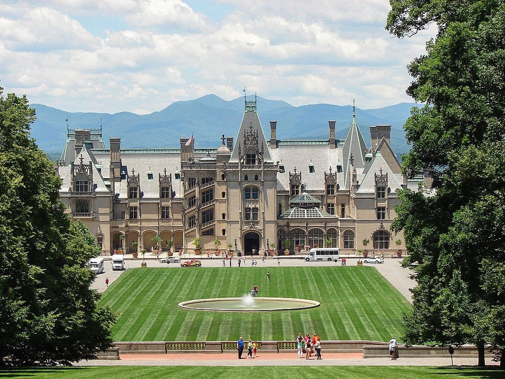 <p>On the subject of millionaire houses, the Biltmore Estate is the biggest private residence in the United States. Built by the Vanderbilts in the late 19th century as a country home for the family, it's one of the highlights of a visit to Asheville. Visitors can tour the house and grounds including 16th-century tapestries and a banquet hall with 70' tall ceilings.</p>
