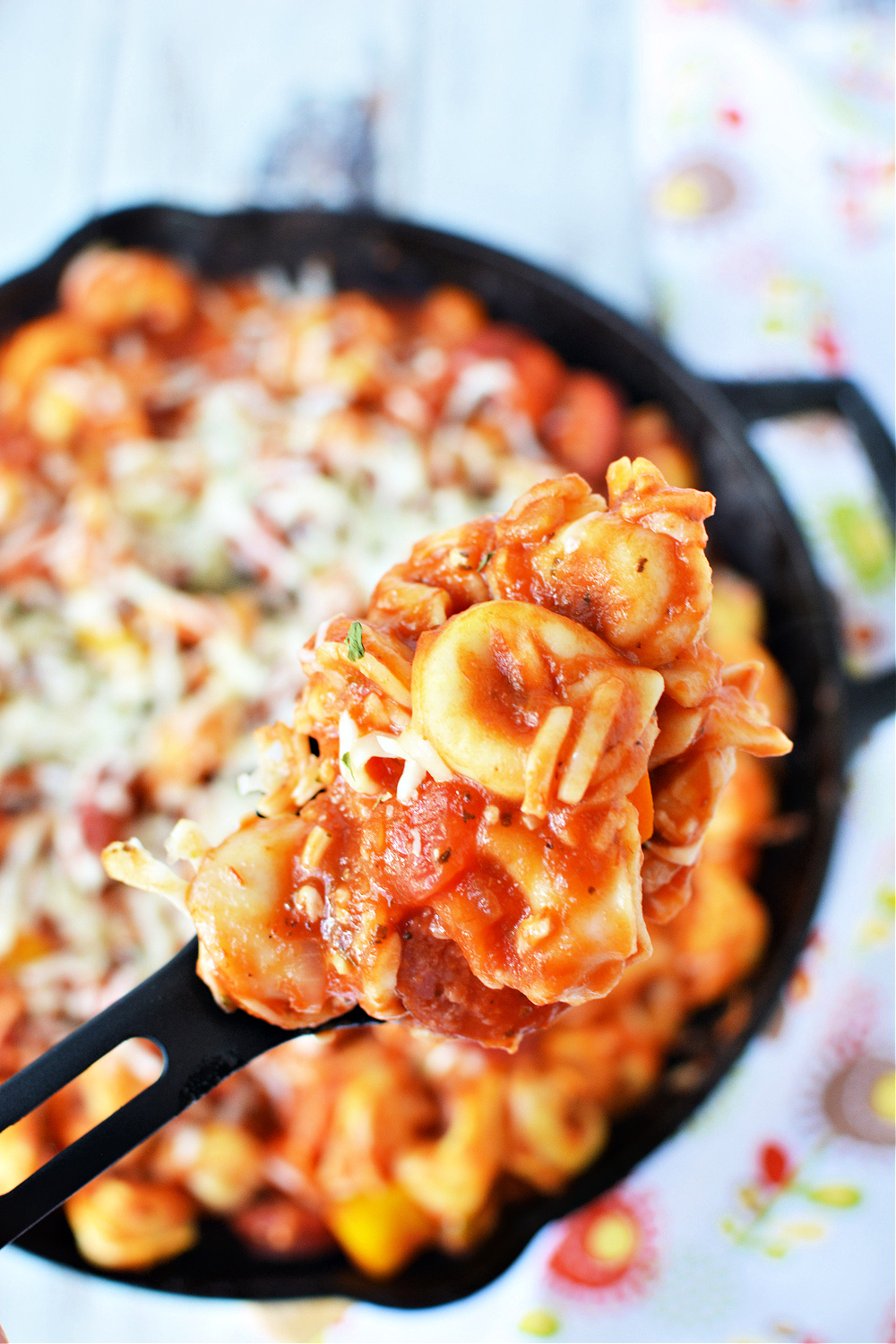 Sausage Tortellini Skillet Recipe