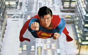 Christopher Reeve in the $55 million Superman (1978) - Allstar Picture Library Ltd. / Alamy Stock Photo
