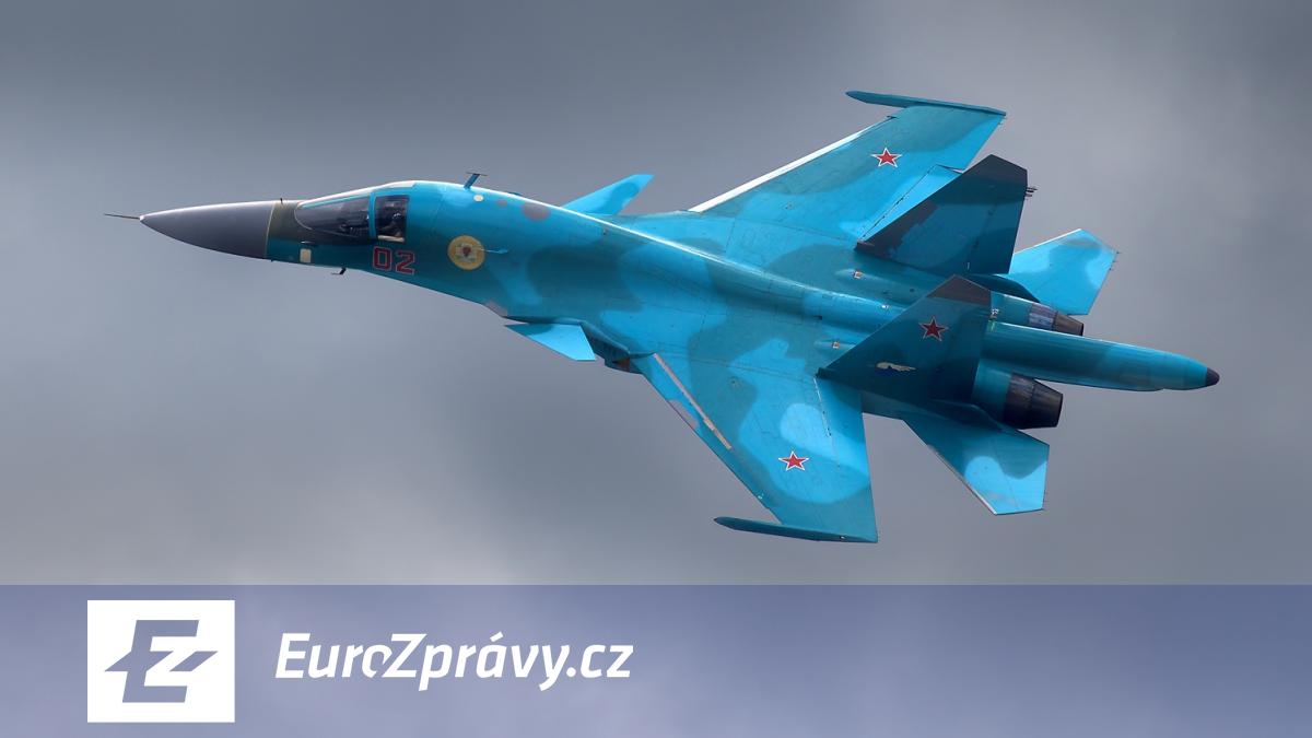 ukrajina sestřeluje ruské letectvo. poslala k zemi další bombardér su-34