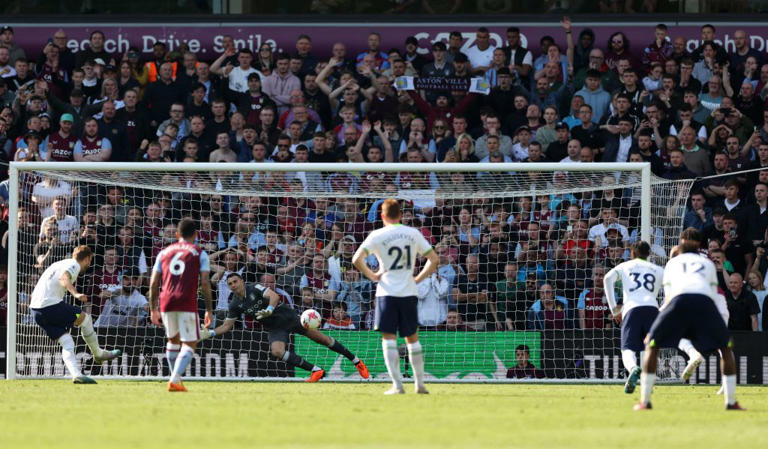 After winning the spot-kick, Kane stepped up and dispatched it (Picture: Getty)