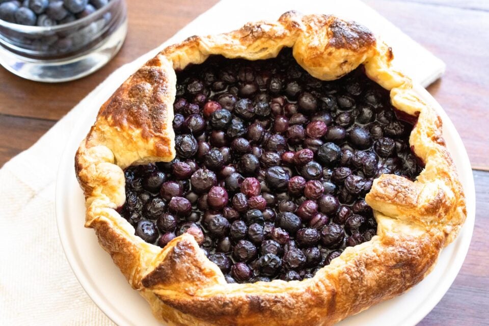 Blueberry Galette The Perfect Easy French Dessert
