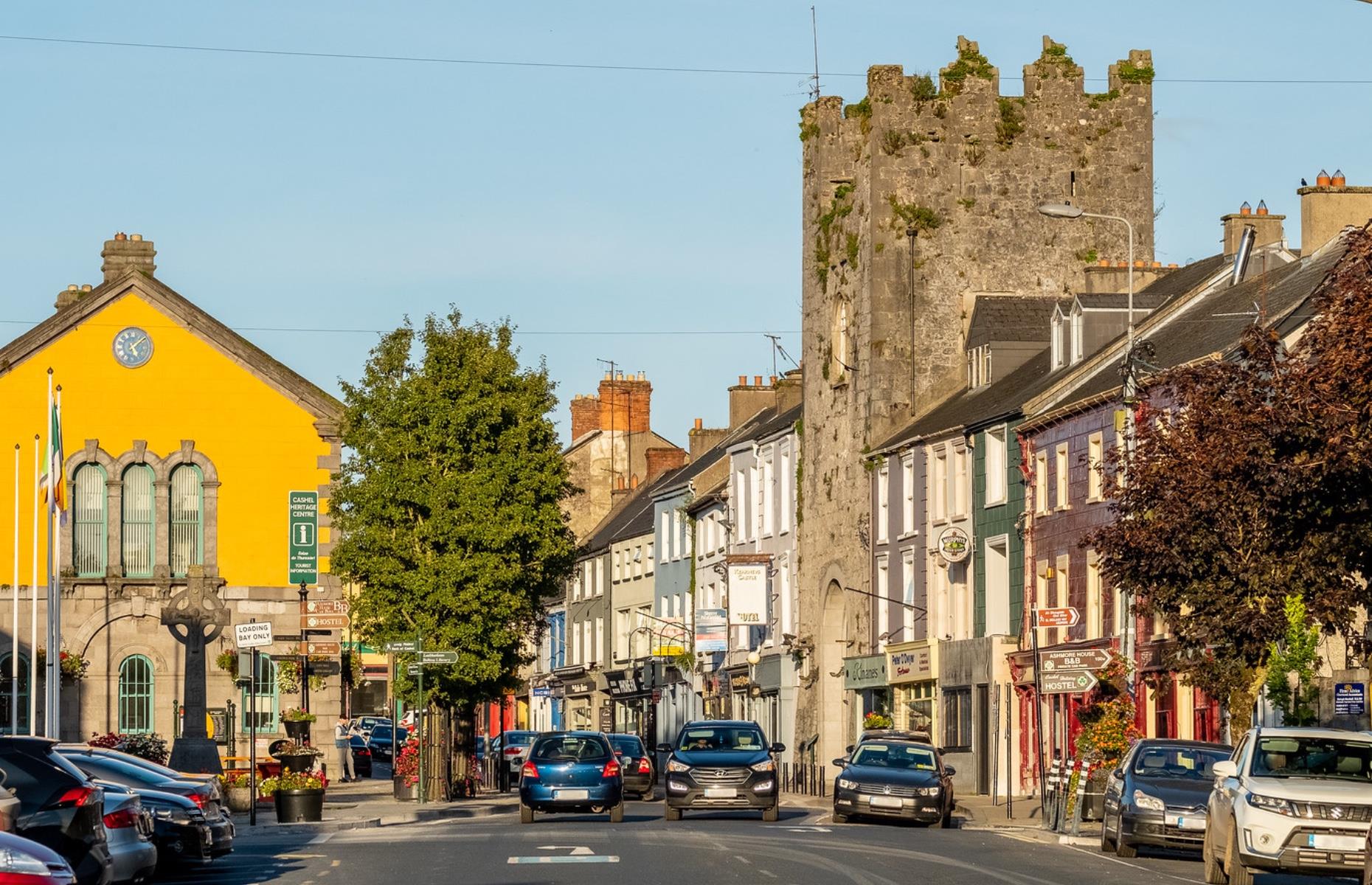 <p>An imposing archaeological site towers over this small southern Ireland town, which includes a Gothic cathedral, a round tower and a 15th-century castle. Fascinating museums nearby at Cashel Folk Village explore the Great Famine and the 1916 Easter Rising, while the Brú Ború cultural center hosts concerts and performances.</p>  <p><a href="https://www.facebook.com/loveexploringUK?utm_source=msn&utm_medium=social&utm_campaign=front"><strong>Love this? Follow our Facebook page for more travel inspiration</strong></a></p>