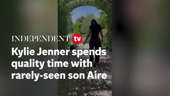 Kylie Jenner spends quality time with rarely-seen son Aire