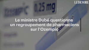 Le ministre Dubé questionne un regroupement de pharmaciens sur l’Ozempic