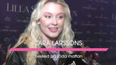 Zara Larsson besked på röda mattan: ”Tror det kommer en tår”