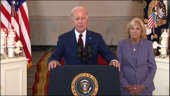 Joe Biden says government ‘hasn’t done nearly enough’ on Uvalde shooting anniversary