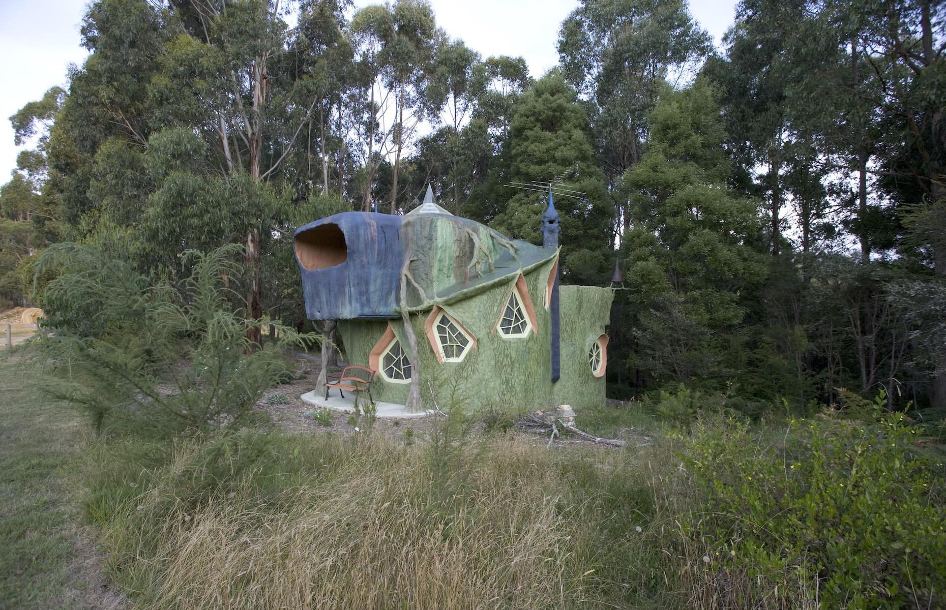 <p>Surrounded by forest at the foothills of Mount Baw Baw, <a href="https://www.miramira.com.au">this fantastical retreat</a> makes for a magical escape in Victoria's Gippsland. Hidden around the property’s 22 acres are four wildly different properties: there’s the Cave House, Tanglewood (an enchanted forest sculpture – pictured), the Japanese Zen Retreat and the English Cottage. Wherever guests choose to bed down, they’re likely to be bewitched by both Mira Mira's fairy-tale feel and the resident wombats, as well as the wild wallabies and possums that roam the bush.</p>  <p><strong><a href="https://www.loveexploring.com/galleries/92400/25-incredible-places-you-wont-believe-are-in-australia?page=1">Check out these 25 incredible places you won't believe are in Australia</a></strong></p>
