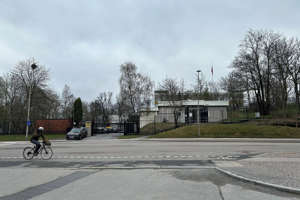 Sverige udviste i april fem diplomater fra den russiske ambassade i Stockholm (billedet). Torsdag har Rusland udvist fem svenske diplomater.