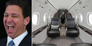  Ron DeSantis frequently flies on private jets, including one owned by the Florida government. The Cessna Citation Latitude costs $2.1 million to operate for 450 flying hours. It can fly non-stop from Los Angeles to New York. A report by the New York Times on Saturday revealed Ron DeSantis's lavish travel habits — which often include private air travel.  DeSantis, who just announced he's running for president, has flown on several private jets owned by his political supporters. The jets include a Bombardier twin-jet and a Gulfstream jet, according to NYT's report.DeSantis' use of private jets is controversial. The majority of his career has been spent in public service and he reported a net worth of $319,000 last year, per NYT. As that's not enough to afford frequent flights on private jets, DeSantis depends on supporters to fund these travels. DeSantis, who's the governor of Florida, acknowledged his frequent use of private jets, but insists that it's "all legal, ethical, no issues there," reported NYT.Since the report, more details about DeSantis's flight data began to emerge. Jack Sweeney, a college student who tracks Elon Musk's private jet's flight data on his Twitter account, told Insider's Sam Tabahriti that he has started to track DeSantis's air travel too. The plane in question is a Cessna Citation Latitude, a business jet manufactured by Rhode Island-based Textron Aviation. Records from the Federal Aviation Administration show that the plane is owned by the Florida Department of Law Enforcement. As the jet is government-owned, DeSantis may not be the only one who flies on the plane, Sweeney said in a Twitter post on Sunday.Take a look inside the Cessna Citation Latitude, similar to the one used by DeSantis. The jet shown in the photos is designed with standard configurations, so there may be differences in interiors. DeSantis did not immediately respond to Insider's requests for comment.Read the original article on Business Insider