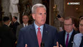 House Speaker Kevin McCarthy, R-Calif., spoke to reporters to give an update on the ongoing debt ceiling negotiations. 