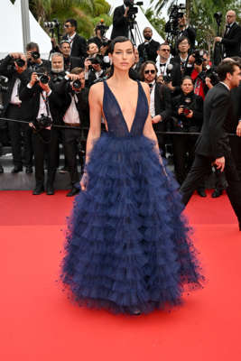 Irina Shayk at the “Killers of the Flower Moon” screening red carpet in Cannes.