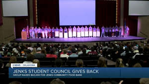 Jenks Student Council Gives Back