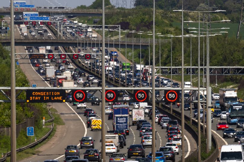 urgent m25, m3 and m5 easter travel warning as 14m brits set to hit the roads this weekend